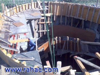 أعمال نجارة درج الفيلا الرئيسي