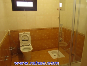 أعمال تشطيبات حمام داخلي 