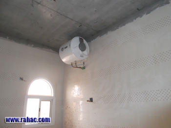 سخانات أفقية تثبيت فوق الجبس 
